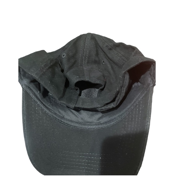 HARLEY DAVIDSON Logo Black Orange L.E.D. Light Up Adjustable Hat Cap - Picture 3 of 3